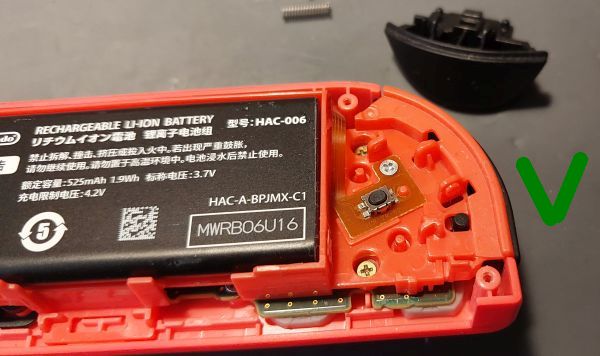 Nintendo Switch Joy-Con ZR pogas remonts Rīgā