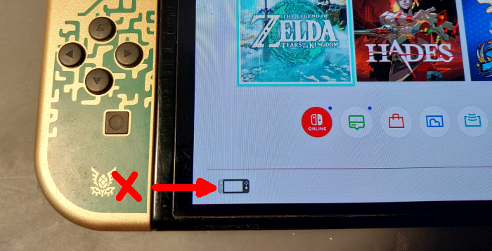 Joy-Con не определяется при подключении к Nintendo Switch