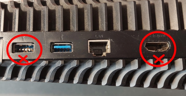 Ремонт HDMI и USB разъёмов PS5 в Риге