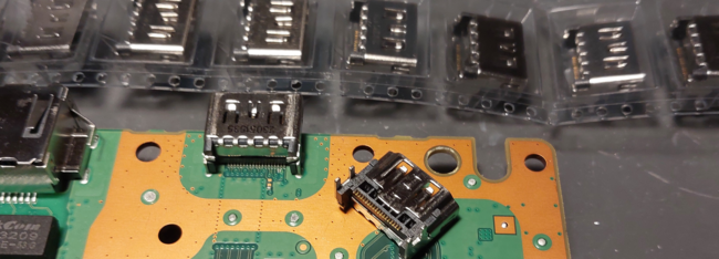 PS5 HDMI ligzdas maiņa Rīgā - PlayStation 5 remonts BIOLATS Čaka 74